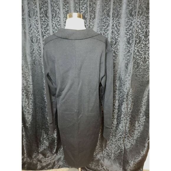 Benard Holtzman | Black Sweater Dress - Picture 3 of 4